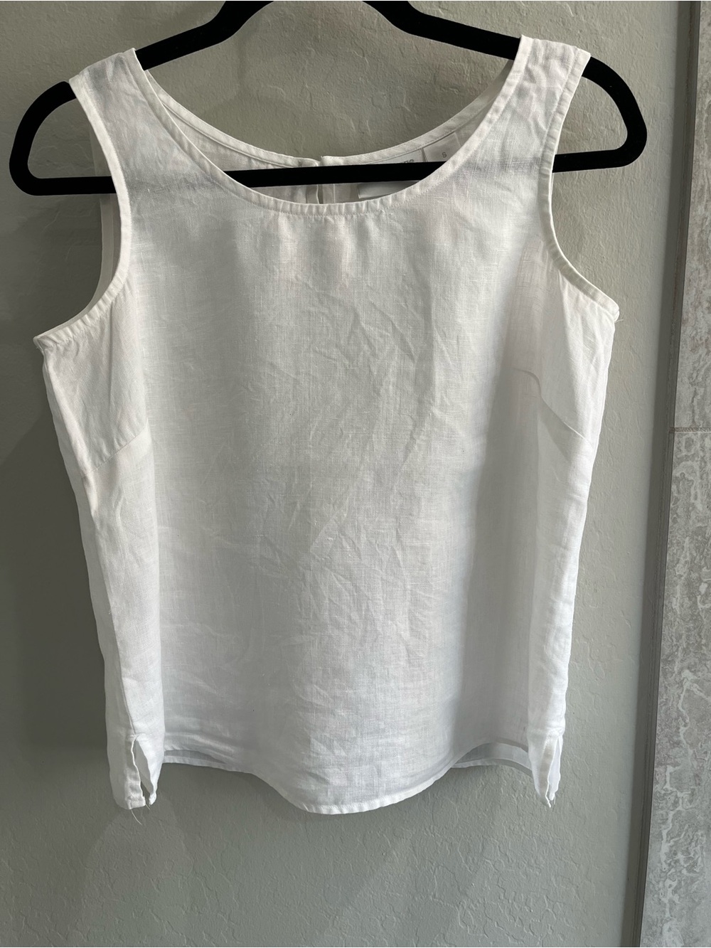 Vintage Liz Claiborne Lizsport 100% Linen Top